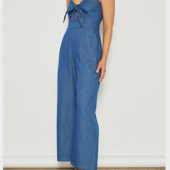 Michael Kors Pants - KORS! NEW!! WITH THE TAGS Michael Kors chamboray denium jumpsuit size xs